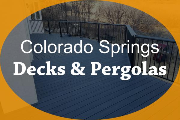 Colorado Springs Decks &Amp; Pergolas